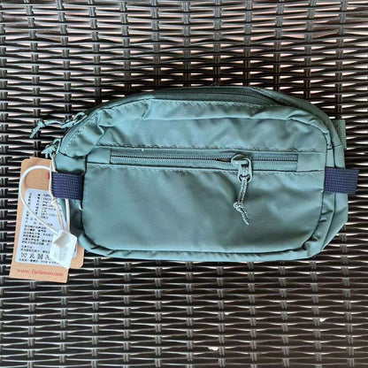 Fashionable Versatile Mini Shoulder Bag Portable Fitness Crossbody Waist Chest Bag for Men And Women Nylon Material