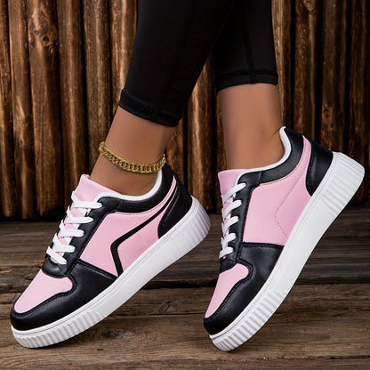 Fashionable Women's Sneaker, Light and Casual, with Stripes, Lace-up Low Top, Eva Outsole and Cloth Insole