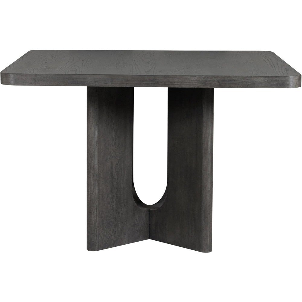 Selyra Modern Solid Wood Square Counter Height Dining Table, 54-inch, Seats 8, Easy Assembly