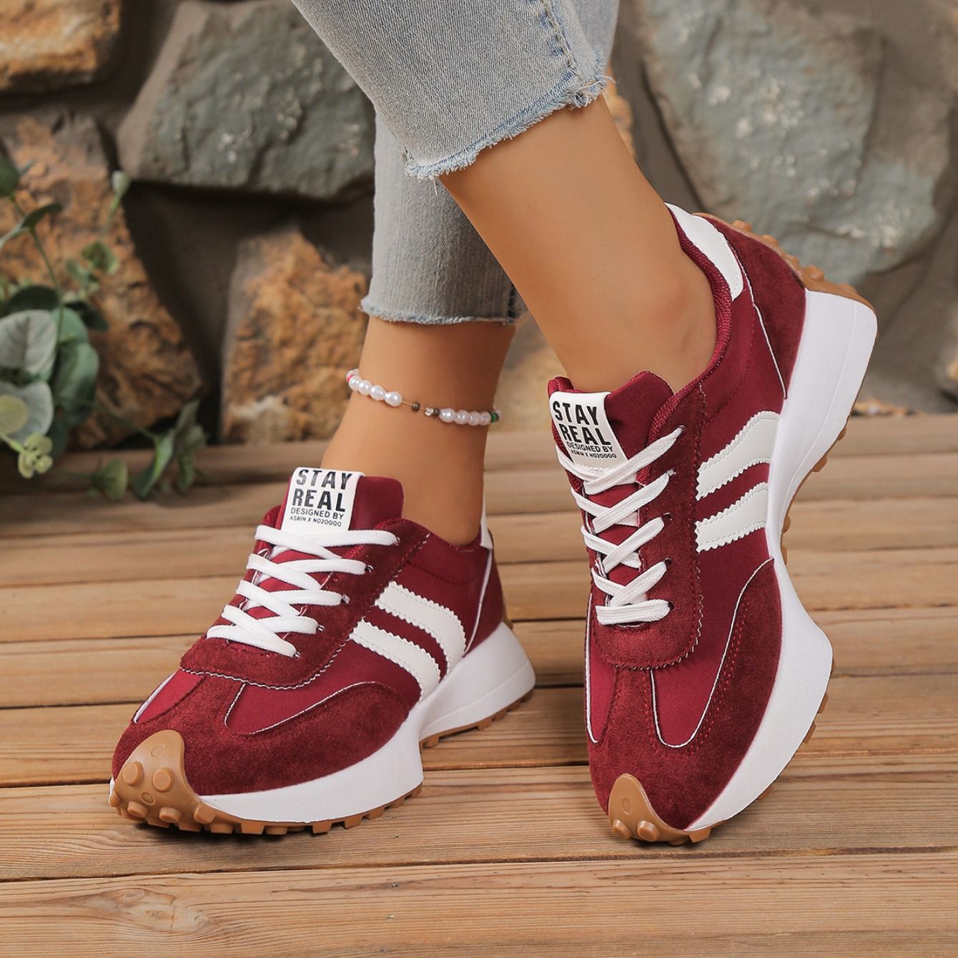 Spring Thick Bottom Women Sneakers 2025 Summer Casual Patchwork Leather Sneakers Women Outdoor Casual Comfortable Shoes Ladies