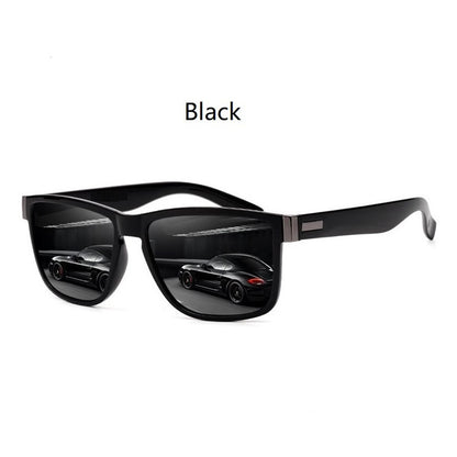4 PCS Fashion Vintage Pattern Square Sunglasses Men Women Fishing Driving Man Luxury Brand Designer Sun Glasses UV400 Eyewear ?