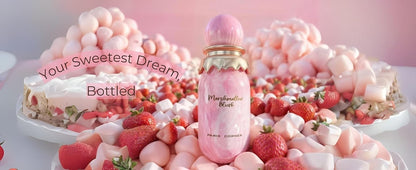 Paris Corner Marshmallow Blush EDP 100 ml | Um Perfume Feminino Único Gourmand de Marshmallow e Morango | Longa Duração