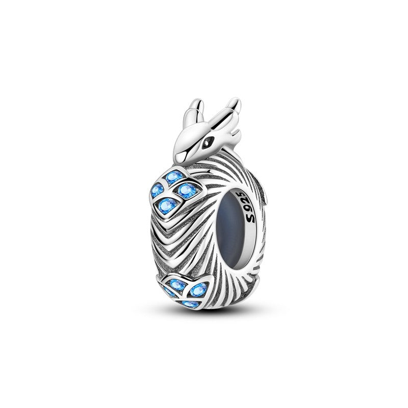 925 Sterling Silver Can Be Opened Pandant Easter Egg Charms Beads Fit Original Bracelet Making Fine Jewelry Women DIY Gift