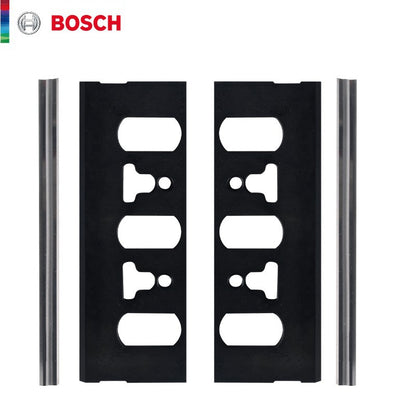 Faca de 82mm Reversível de Metal Duro para Plaina e Conjunto Adaptador Bosch para GHO6500/10-82/20-82