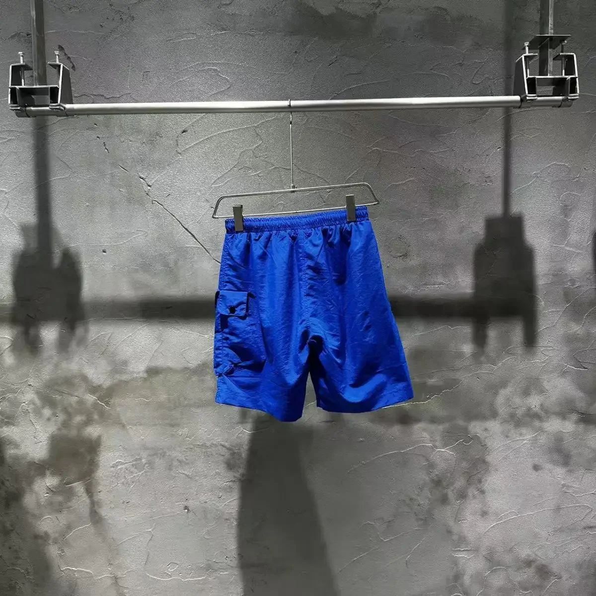 New CP Summer Youth Casual Sports Loose Beach Pants Nylon Shorts Quick drying 5-point Pants Trendy Brand Men's Fashion