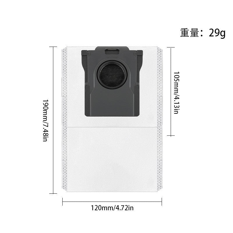 Dreame X40 Ultra / X40 Pro Robot Vacuum Spare Parts Main Side Brushes Mop Cloths HEPA Filters Dust Bags Accessories