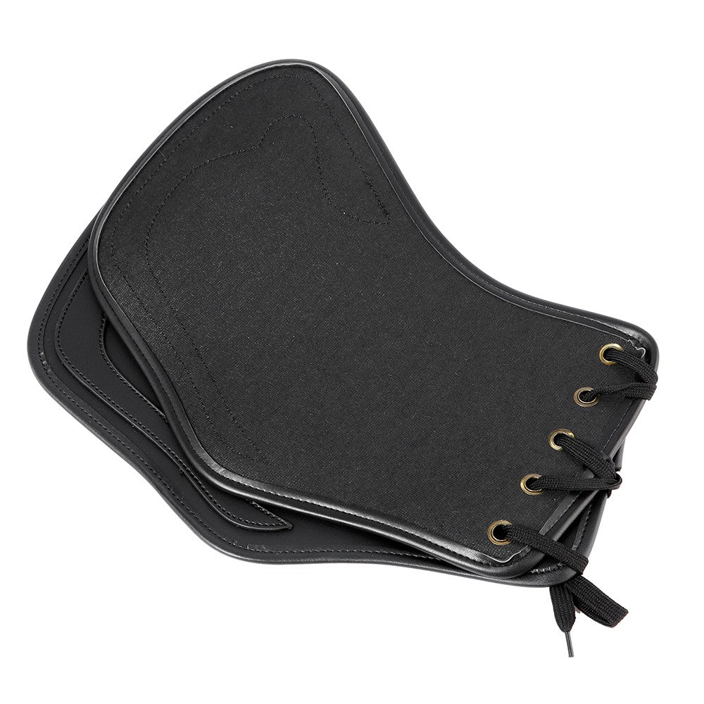 Escudo Defletor de Selim de Couro PU Universal para Motocicleta para Harley Touring Street Road Glide Dyna Fatboy Softail Sportster