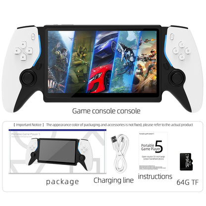 HC8000 Handheld Game Console Multiple Games 30+ Emulators 7.0 Inch Screen Portable Gaming Player Children's Toys Game Console