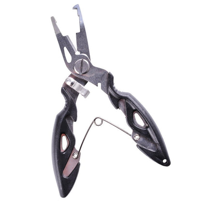 Alicates de Pesca Multifuncionais Ferramentas Acessórios para Bens de Inverno Alicates Torno para Amarrar Moscas Tesouras Conjunto de Linha de Pesca Pinças de Peixe