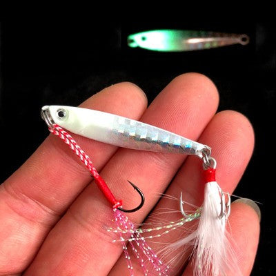 Iscas de Pesca Brilhantes Jigs 15g/6cm 7g/10g/20g/25g Isca Jigbait Arremesso Costeiro Anzóis Isca de Metal Iscas Artificiais Venda de 1 Peça