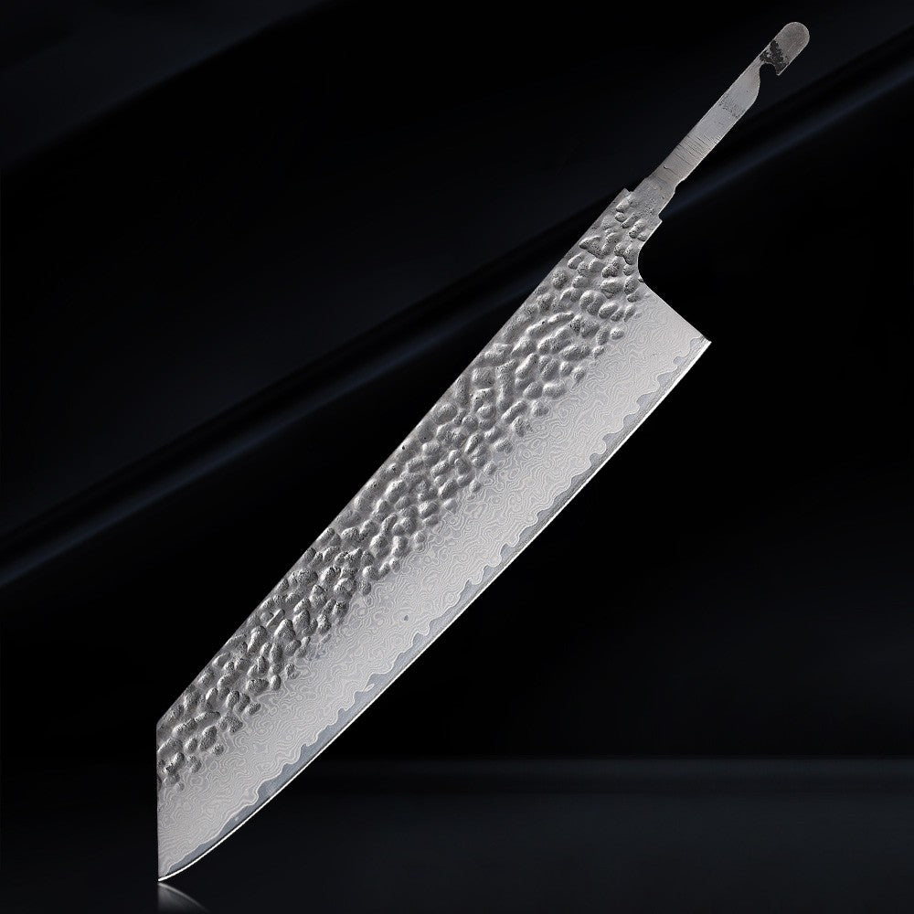 TURWHO Lâmina Crua de Faca de Chef Japonesa Aço Damasco Forjado à Mão DIY VG10 Kit de Facas de Cozinha Ferramentas para Fazer Facas Sem Cabo