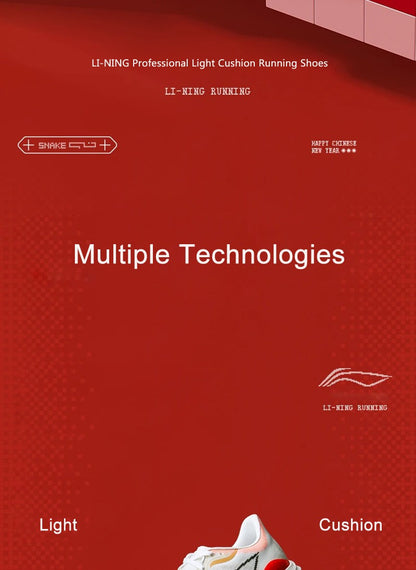 Li-Ning Men SUPER LIGHT 22 Light Running Shoes TEMPO BOUNSE Cushion BOOM FIBER LiNing Wearable Anti-Slip Sneakers ARBV001