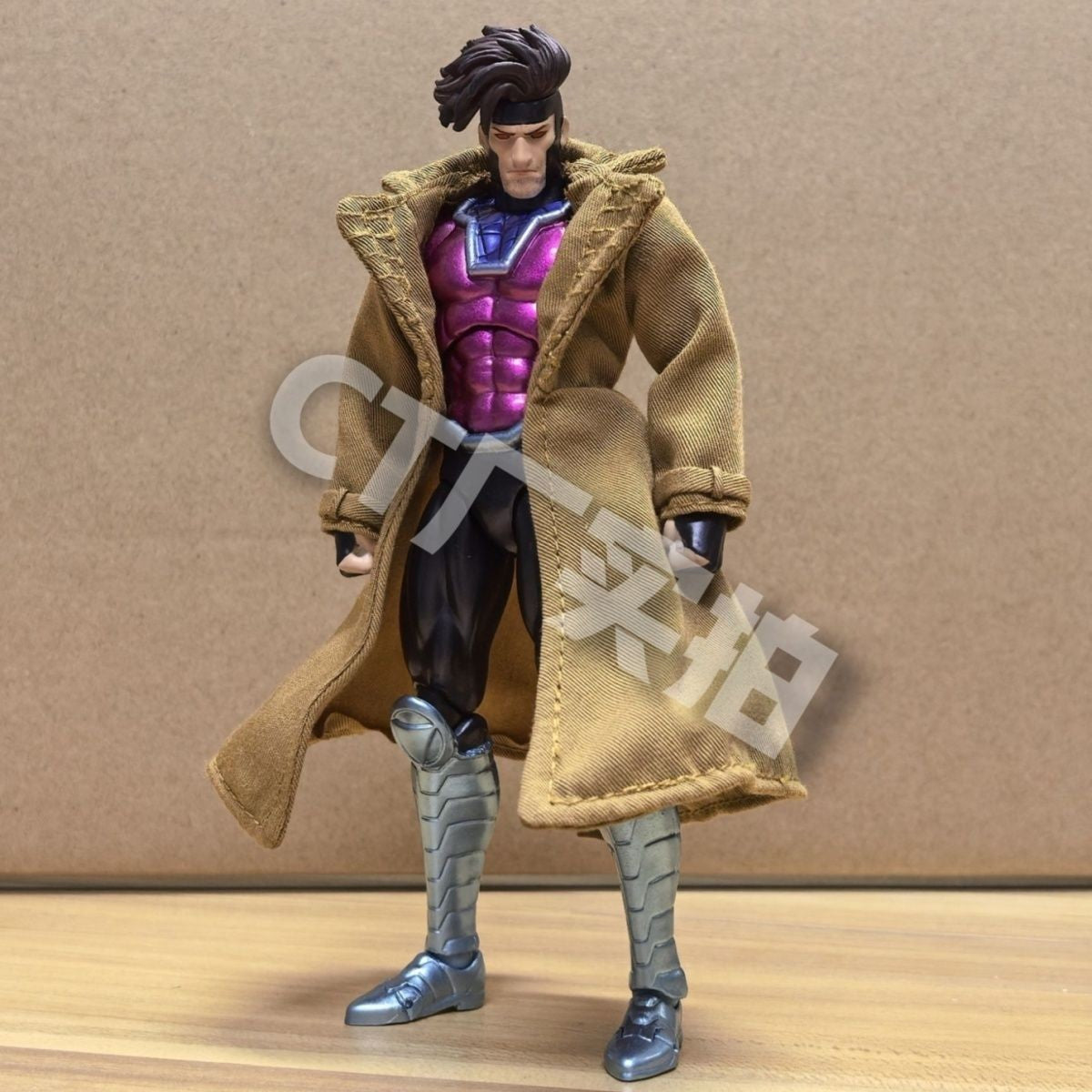 CT Toys Gambit Wolverine Figure Mafex 138 Hellverine Mafex 96 Boneco de Ação X-Men Marrom Quadrinhos SHF Modelo KO Boneco de Brinquedo
