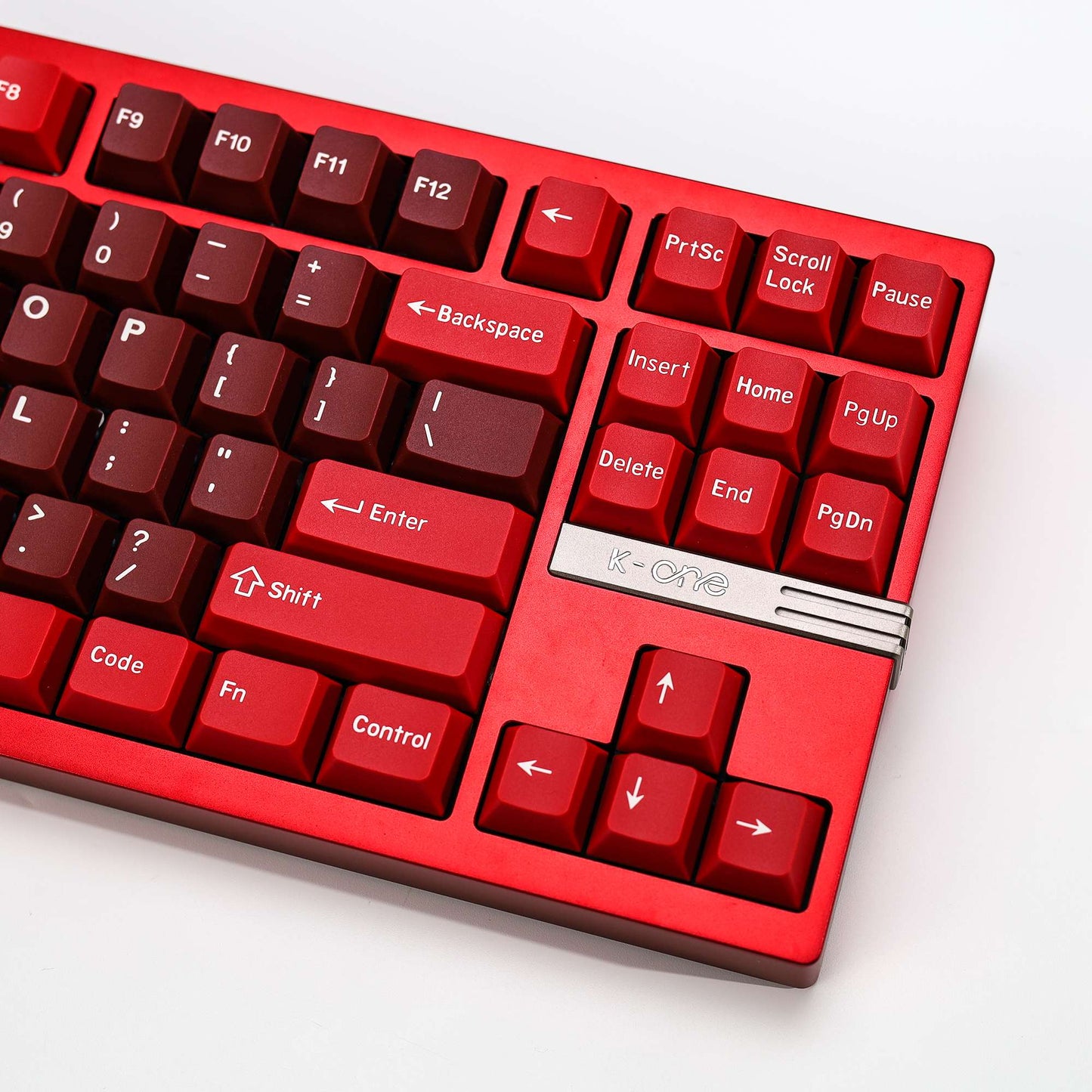 KBDiy GMK Jamon Keycap Red Retro PBT ISO Double Shot Cherry Profile Keycaps For MX Switches 60 Mechanical Keyboard Gamer Key Cap