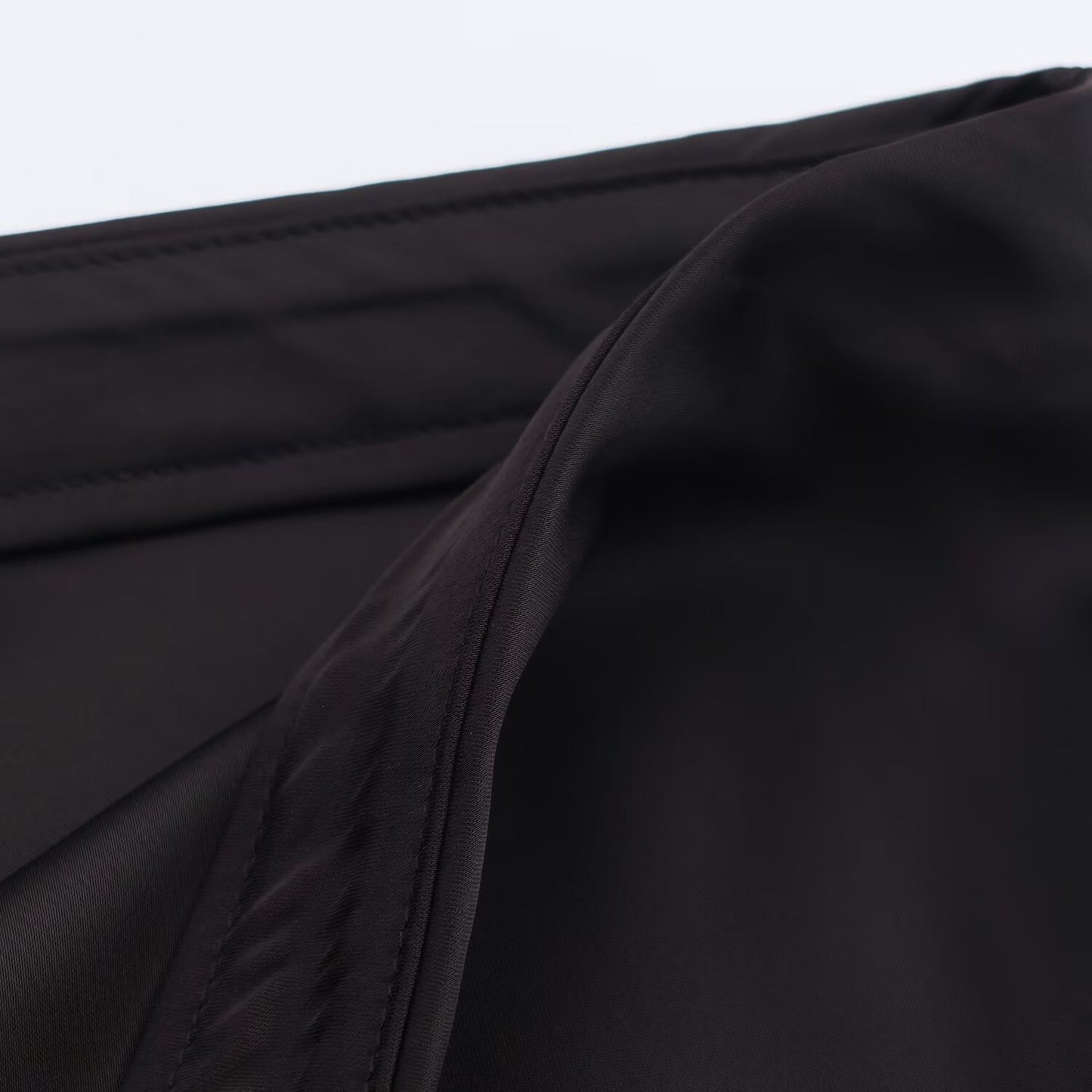 Sexy Satin Half-length Skirt for Women Autumn 2025 Fashionable Trendy Girl Long Skirt A- line Lace Embellished Commute Style