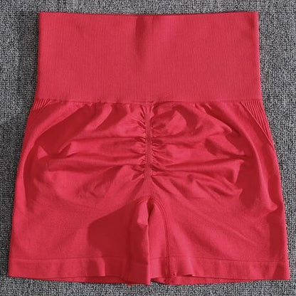 TieDye Sexy Gym Summer Shorts Woman Casual High Waist Outdoors Sport Seamless Shorts Push Up Fitness