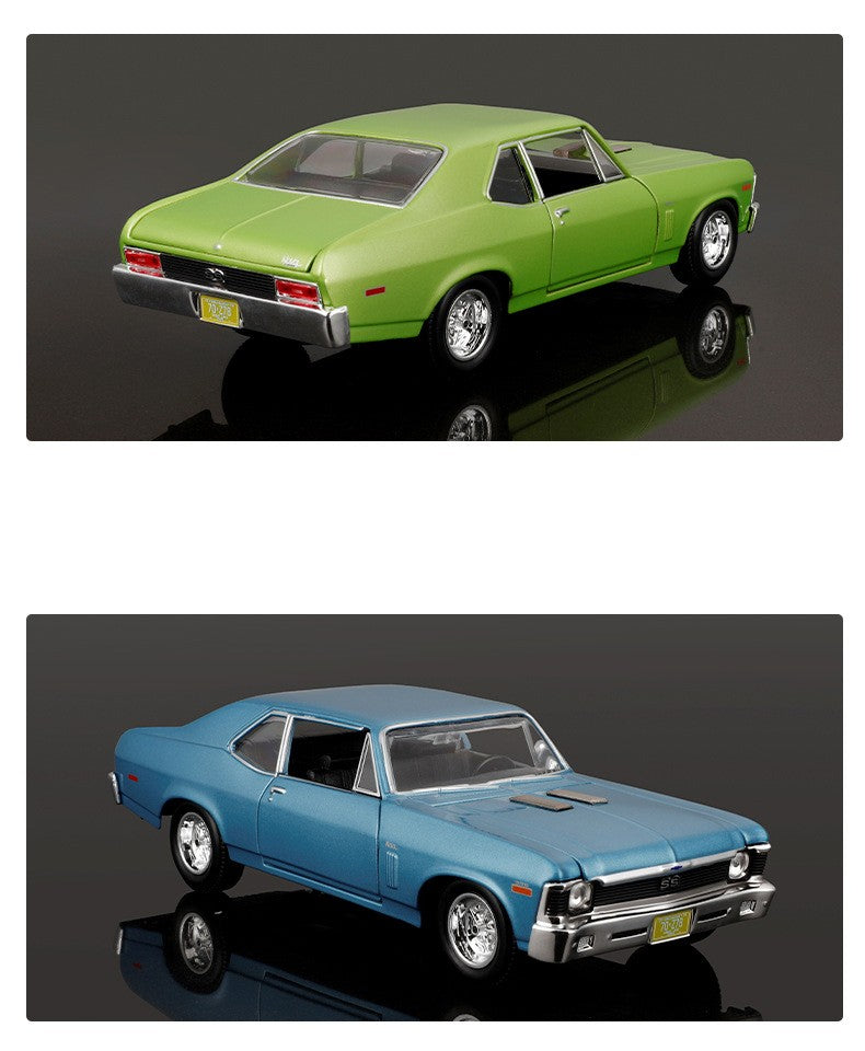 Maisto 1:24 Chevrolet Nova SS 1970 Carro de Liga Leve Diecasts e Veículos de Brinquedo Modelo de Carro em Miniatura Para Crianças