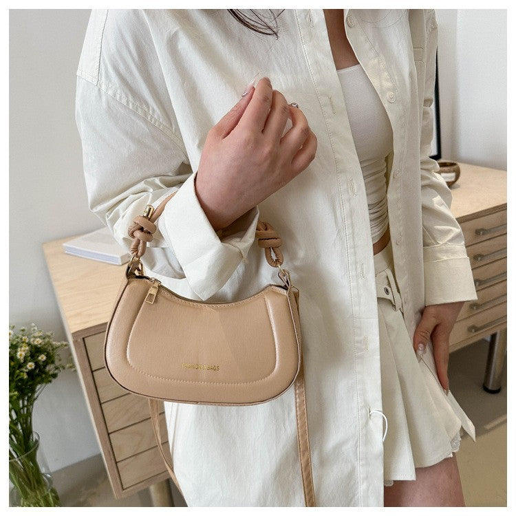 French Luxury Fashion Women's Bag Handbags Ladies Solid Color High-end Texture Versatile Shoulder Bag for Woman