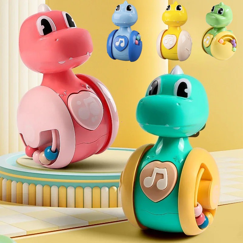 Brinquedos Roly-Poly para Bebês de 6 a 12 Meses, Brinquedos Gangorra para Meninos e Meninas - Perfeito para Aprender a Engatinhar e Educação Infantil