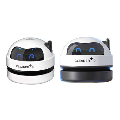 Mini Aspirador de Pó de Mesa Portátil Sem Fio 500mAh USB Recarregável com Bico Removível para Casa Escritório Teclado