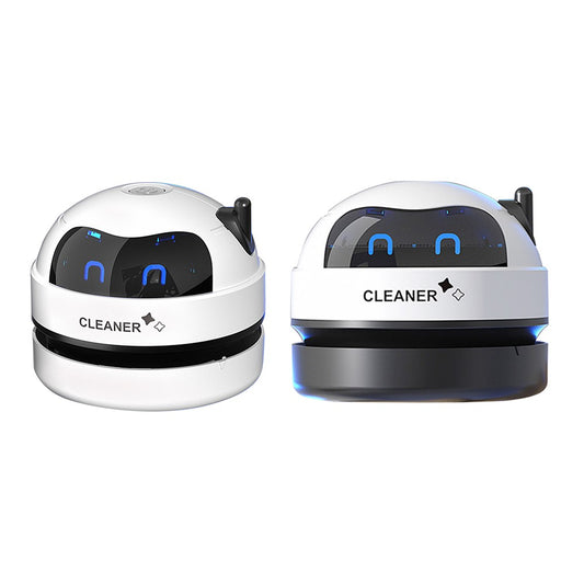 Mini Aspirador de Pó de Mesa Portátil Sem Fio 500mAh USB Recarregável com Bico Removível para Casa Escritório Teclado