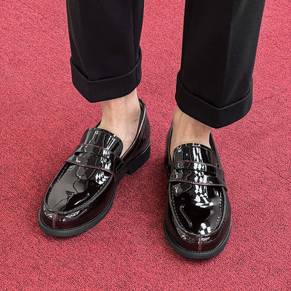 2025New Men Casual Oxford Shoes Genuine Leather Business Tooling Shoes Comfy High Quality Outdoor Antiskid Loafers Walking Shoes