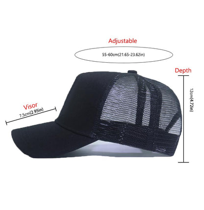 Trucker Caps Men Women Baseball Cap With Cartoon Hamburg Embroidery Patch Snapback Drake Bones Cotton Casual Mesh Dad Sun Hats