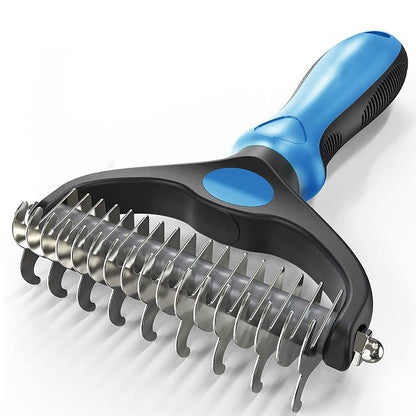 Escova para Cães Removedor de Pelos de Animais de Estimação Profissional Escova para Remover Pelos para Cães e Gatos Cortador de Nós de Pelos de Animais de Estimação Pente para Gatos Escovas Acessórios para Cães