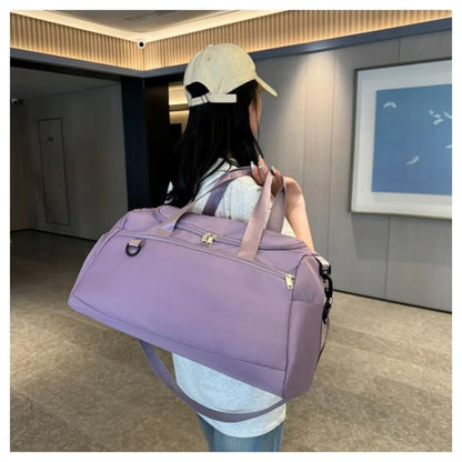 Unisex sports fitness Handbag large capacity dry wet separation swimming bag short distance business trip hand-held travel bag