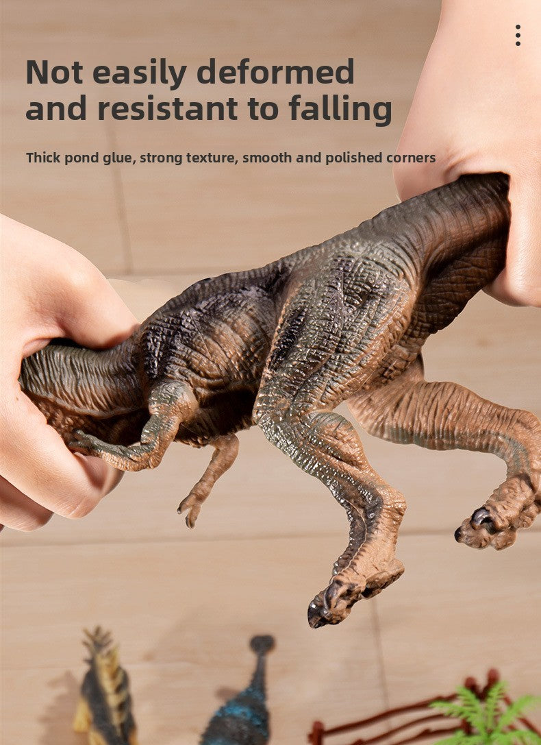 Dinossauro de Brinquedo para Menino Modelos Jurássicos Figuras de Ação PVC Tiranossauro Mundo Animal Parque Infantil Presente para Crianças de 3 Anos