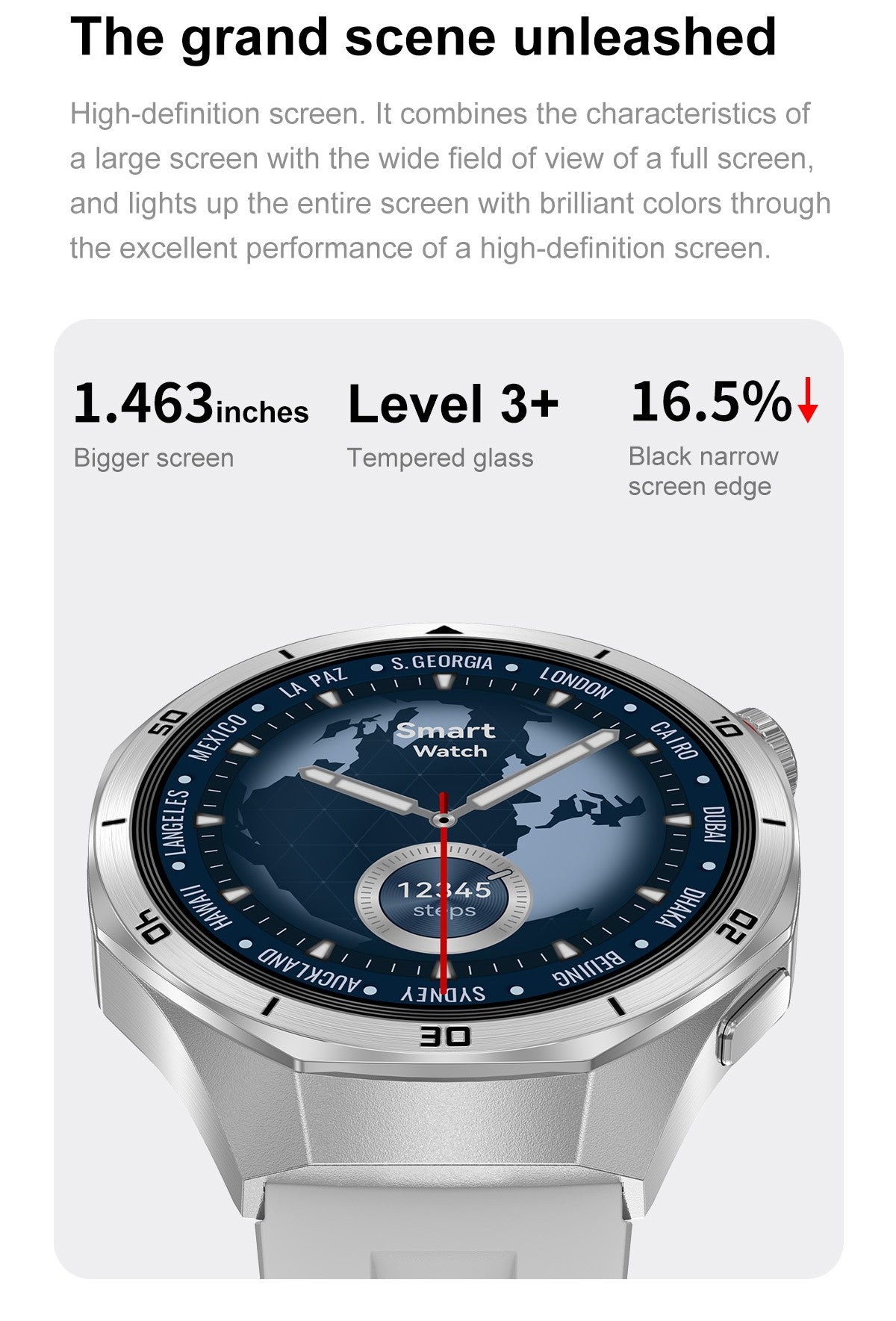 2025 New For HUAWEI GT 5 Pro 32Gb Memory SmartWatch AGPS Beidou Navigation Sapphire Screen HD Video Bluetooth Call SmartBracelet