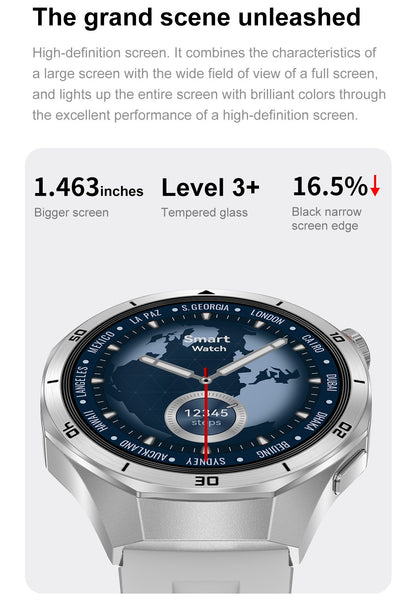 2025 New For HUAWEI GT 5 Pro 32Gb Memory SmartWatch AGPS Beidou Navigation Sapphire Screen HD Video Bluetooth Call SmartBracelet