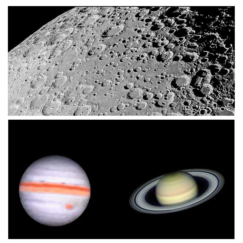 150/1400 mm 150/750 114/1000 Telescópio Astronômico Refletor 150EQ Observação planetária lunar Compre telescópio Acampamento ao ar livre