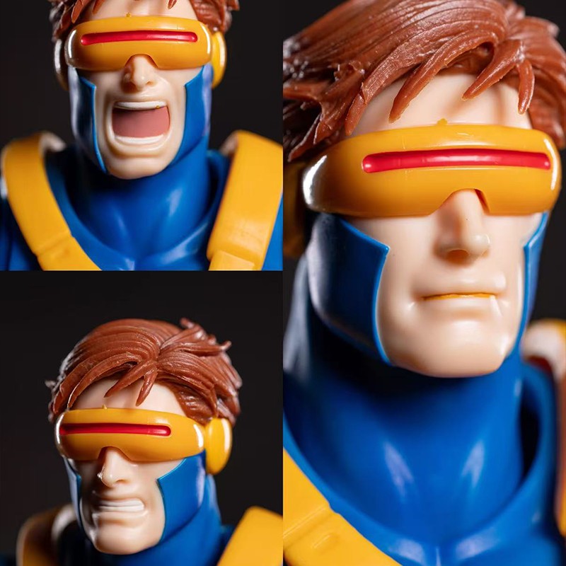 Genuine BANDAI S.H.Figuarts X-Men Scott Summers Cyclops GAMERVERSE Anime Action Figure Modelo Colecionável Presente Infantil