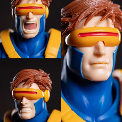 Genuine BANDAI S.H.Figuarts X-Men Scott Summers Cyclops GAMERVERSE Anime Action Figure Modelo Colecionável Presente Infantil