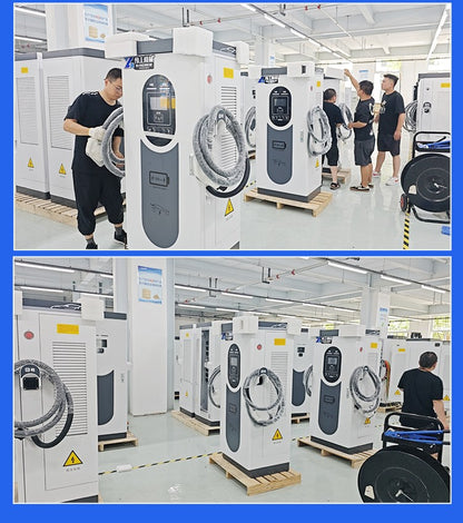 120kw  100kw 220v Floor Mounted DC New Energy EV Solar Fast Pile  Modern Auto Rapid Charging Station for Electric Car