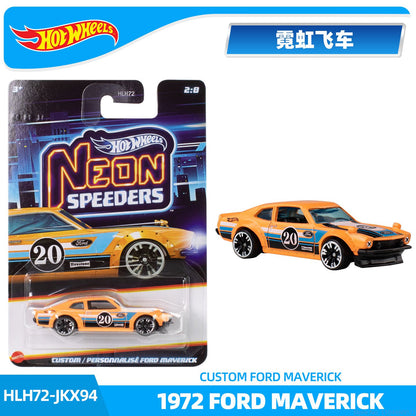 Série Carros Hot Wheels Neon Speed Originais Hlh72 Porsche Volvo Dodge Volkswagen Veículos Die-Cast Modelos Carros Brinquedos Coleção Presentes