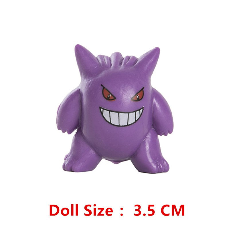 Pokémon 4-13cm Bonecos de Desenho Animado Filme Anime Pikachu Eevee Charmander Mewtwo Bonecos Colecionáveis Melhor Presente de Aniversário para Crianças