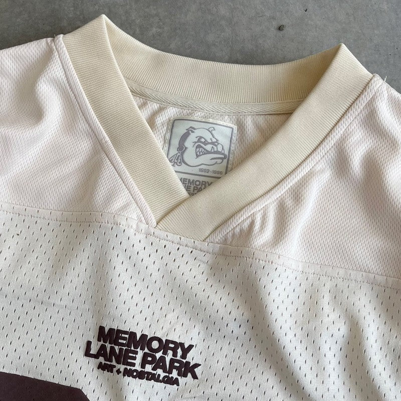 Y2K Mesh Jersey Quick Dry T Shirt Breathable Streetwear Men Women Oversized College Sports Wear Unisex Football Training Wear