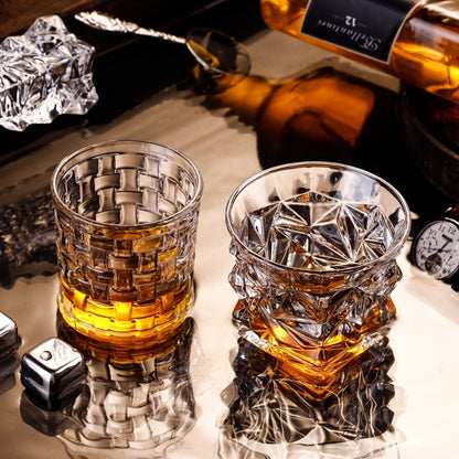 Copos de Uísque,Copo de Uísque Gravado,Copos de Uísque Old Fashioned,Copos de Scotch Clássicos,Presente Perfeito para Amantes de Scotch
