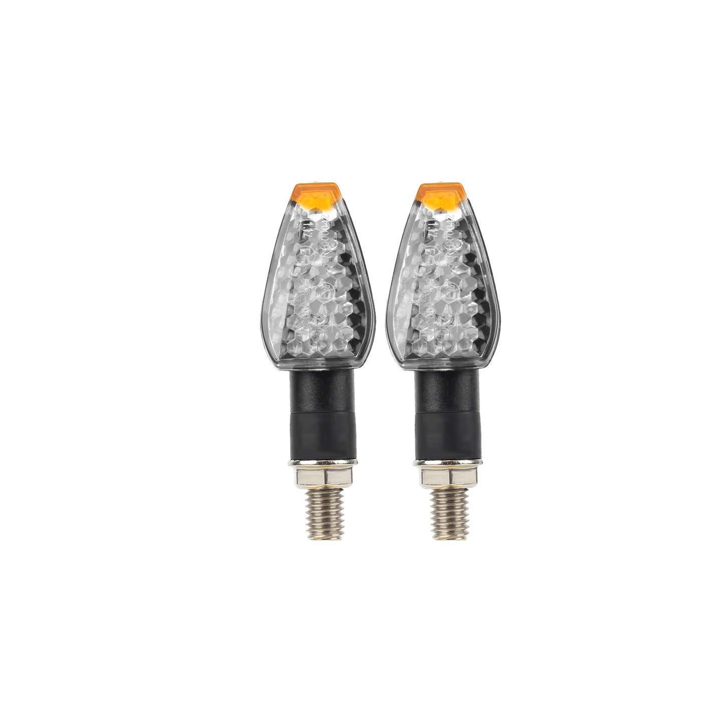 2pcs/4pcs Motorcycle LED Turn Signals Flashing  DRL for Scooter Moped ADV Dirt Bike ATV Universal Accessories Modification