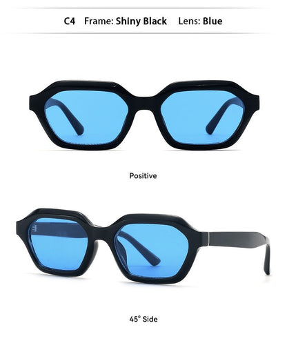 O-Q CLUB Óculos de Sol Retrô Estilo Punk Feminino Masculino Óculos de Sol Clássico Vintage UV400 Óculos Luxuosos Luneta Feminina Masculina