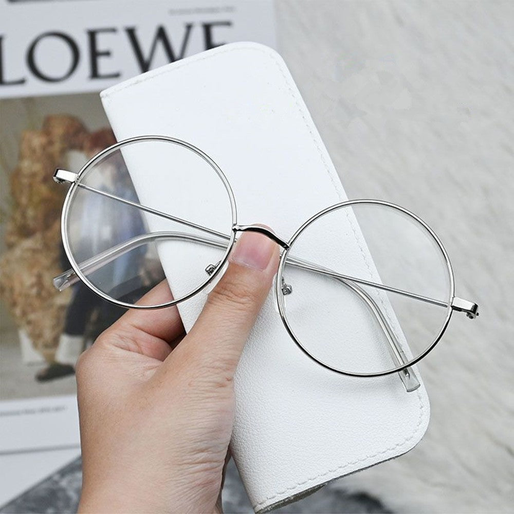 Anime DAN DA DAN Ken Takakura Okarun Cosplay Glasses Unisex Alloy Eyewear Round Eyeglasses Jewelry Accessories Prop