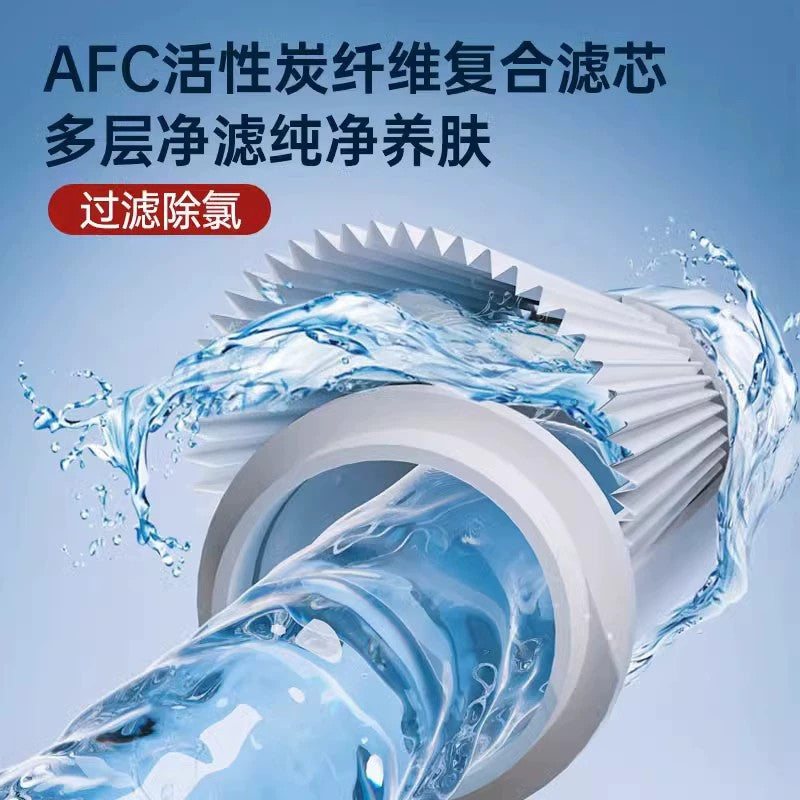 Black 5 Modes Shower Head Adjustable High Pressure Water Saving Portable Filtered Shower Head Faucet Tap Bathroom Accessories