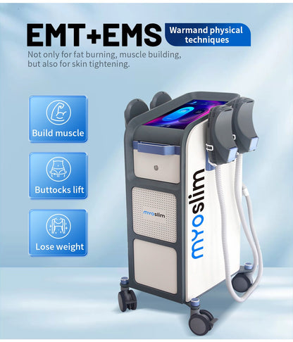 High-Intensity EMS Body Sculptor – RF Cavitation & Muscle Firming with Pelvic Area Optimization