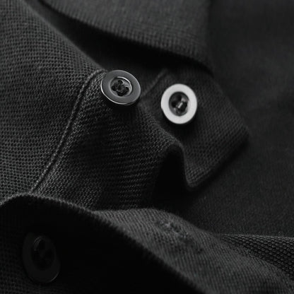 Leisure long sleeved POLO shirt custom autumn and spring long sleeved lapel t-shirt with printed logo and personalized design em