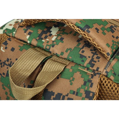 Camouflage large-capacity backpack - zipper closure, hiking, traveling, outdoor adventure backpack