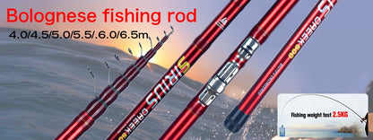 Vara de Pesca BIUTIFU Giratória e de Arremesso Fuji para Isca Mini Haste para Viagem de Pesca em Rocha 3.0/2.4/2.1/1.8m Carbono T800 Ultraleve Rápida 5-42g