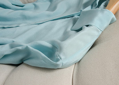 2025 Spring New Women's Silk Shirt Women's Long Sleeve 100% Mulberry Silk Blouse 16 MM White-collar OL Style Shirts For Women