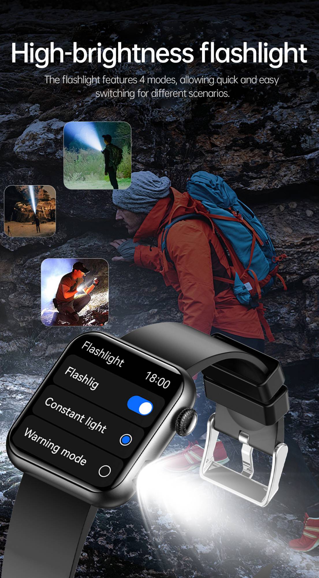 2025 Novo Smartwatch Feminino de LED com IA, Diagnóstico Inteligente, Monitor de Saúde HRV+PPG, Pressão Arterial, Oxigênio no Sangue, IP68, NFC?